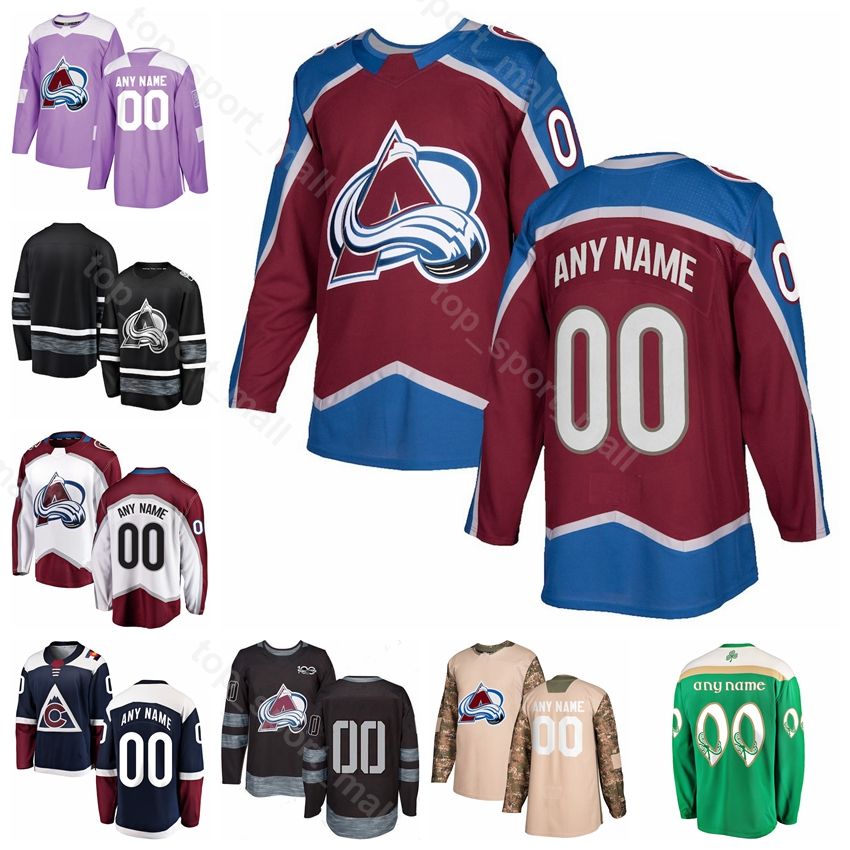 colorado avalanche custom jersey