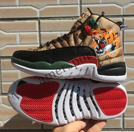 jordan 12 gucci