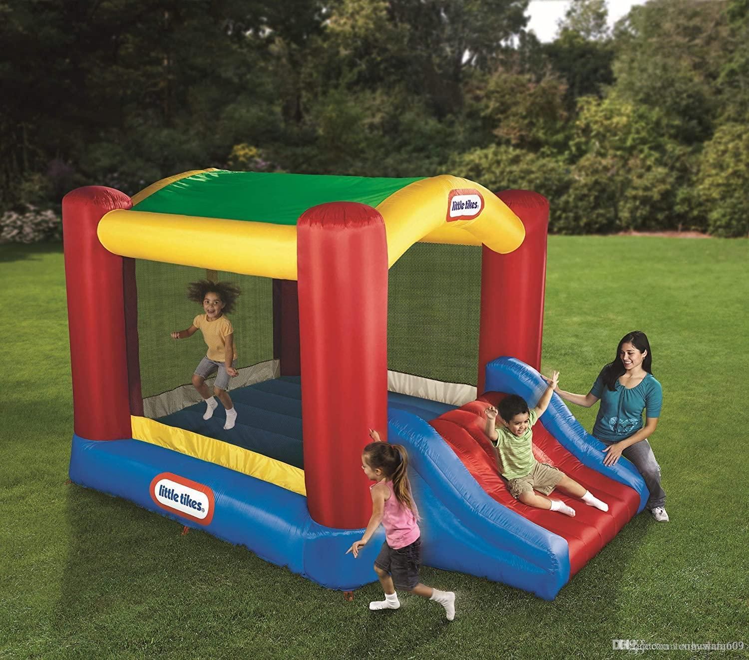 little tikes inflatable bouncer