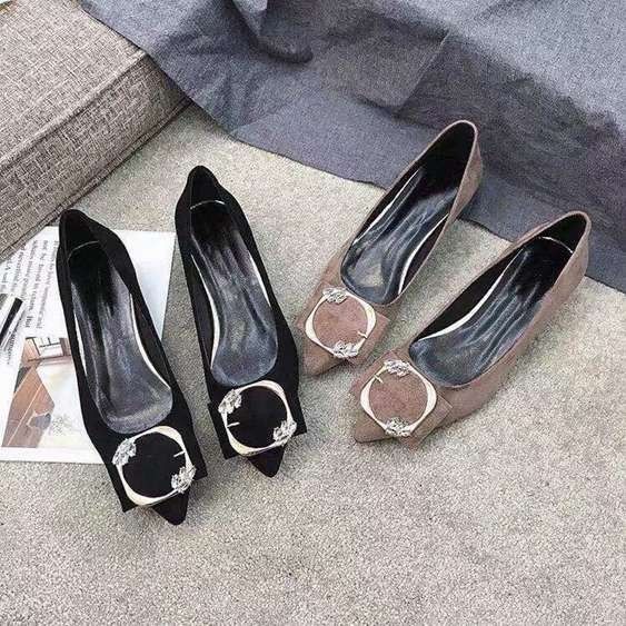 2019 Autumn Women Luxury Designer Flats 