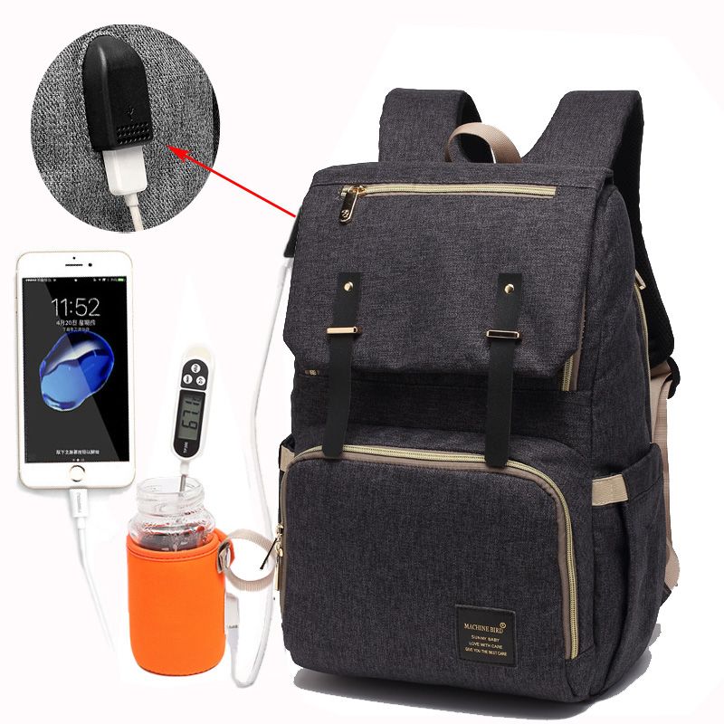 diaper bag with usb