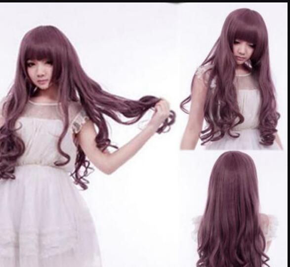 Ll 0142 Anime Fashion Long Wavy Hair Night Club Girl Lolita
