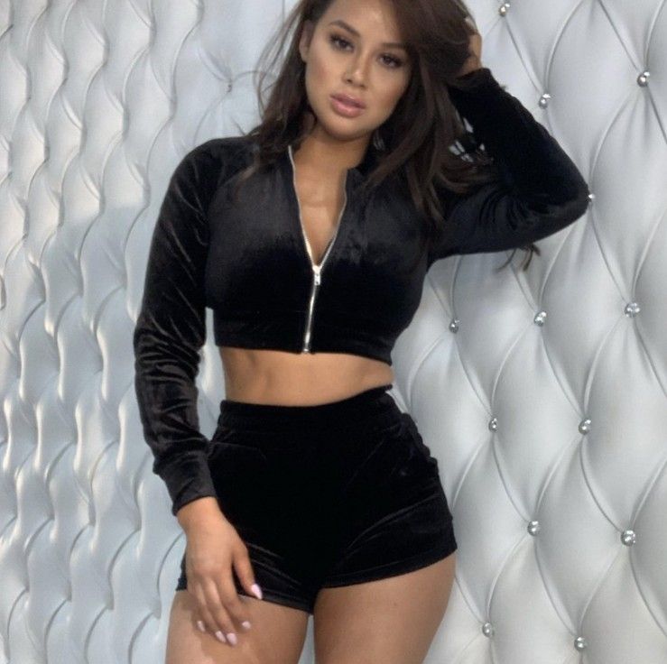 short tracksuit womens