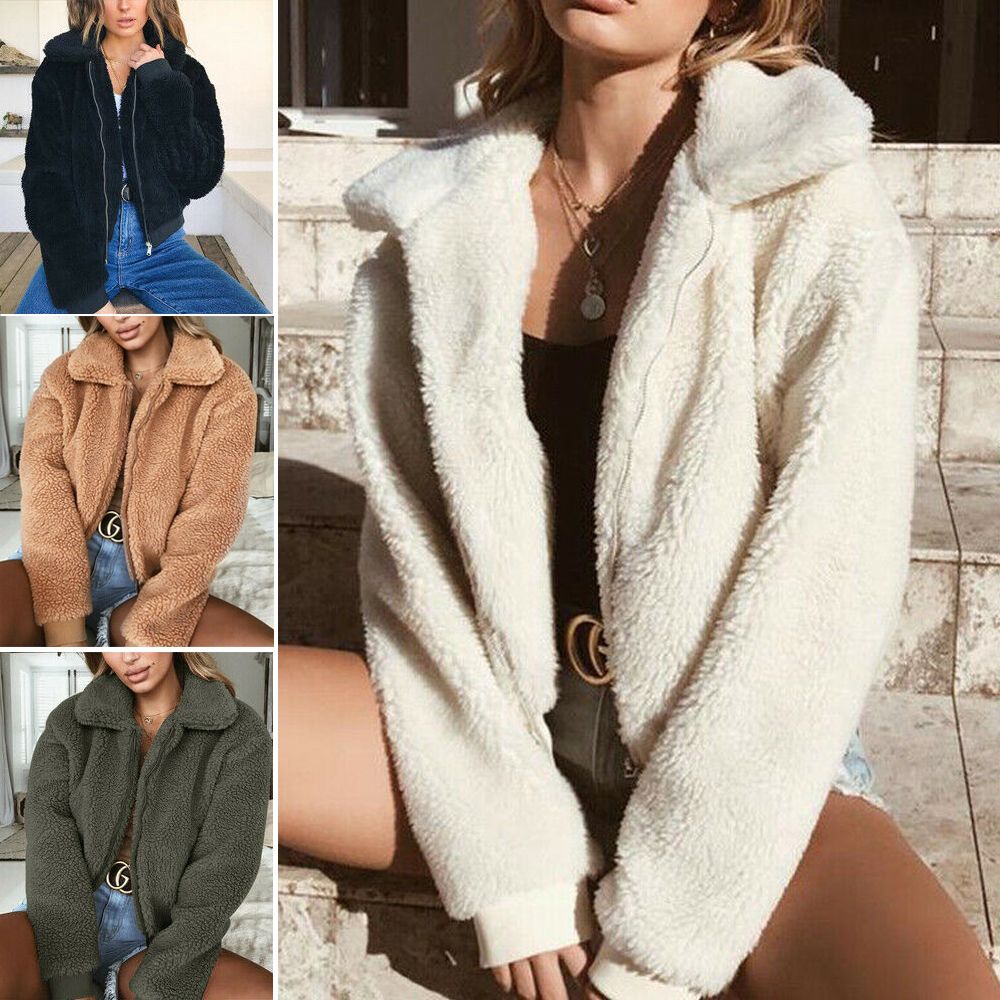 ladies shaggy cardigan