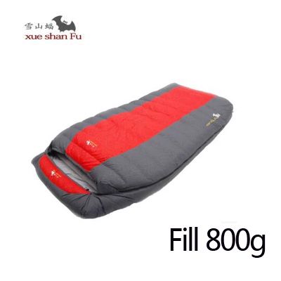 down double sleeping bag