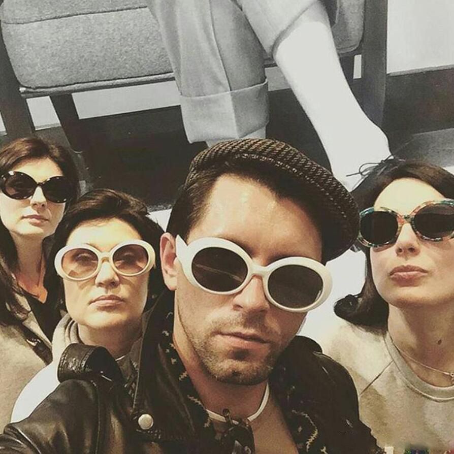 Clout Goggles Nirvana Kurt Cobain Glasses Alien Sunglasses Classic