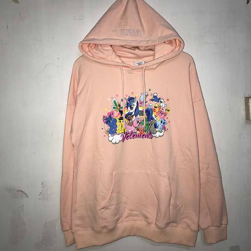 cartoon hoodie vetements