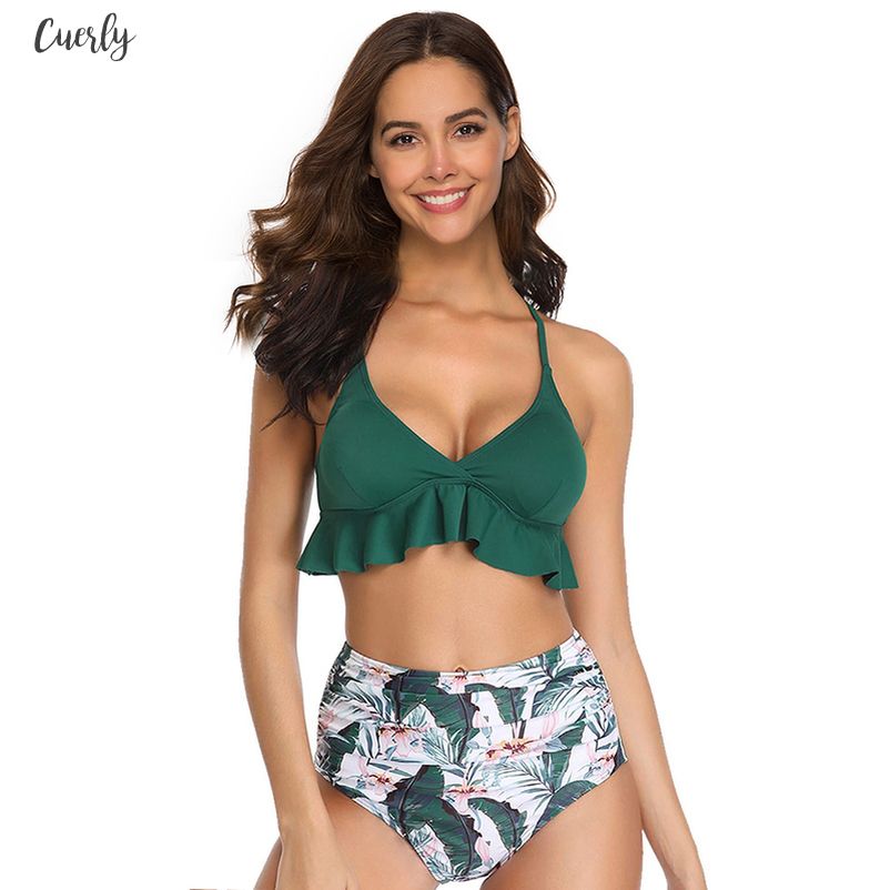 high waisted bikini set sale