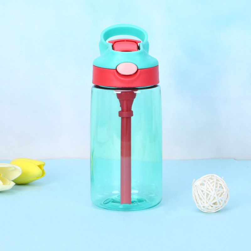 480ML Niños Anti-fuga de Paja Copa Botellas portátiles de deportes acu 480ML Niños Anti-fuga de Paja Copa Botellas portátiles de deportes acu