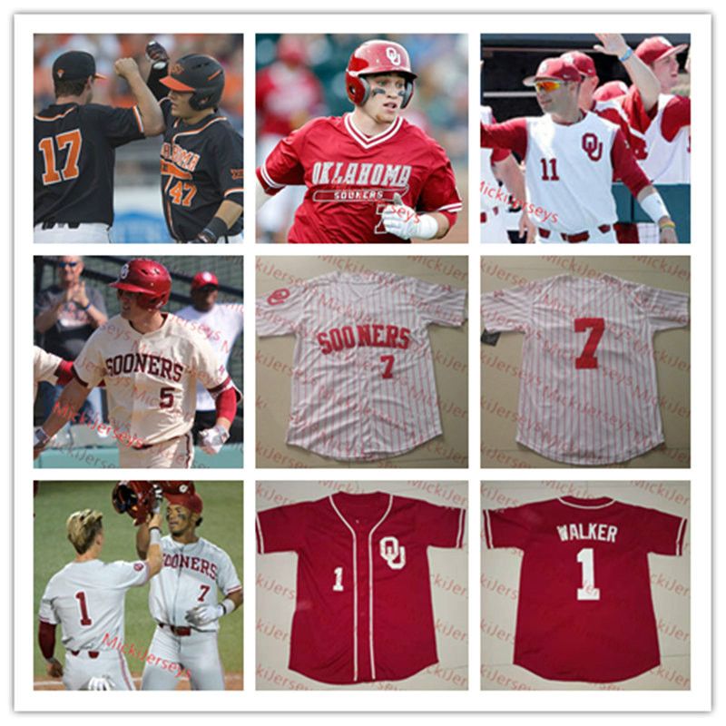 oklahoma sooners baseball jersey