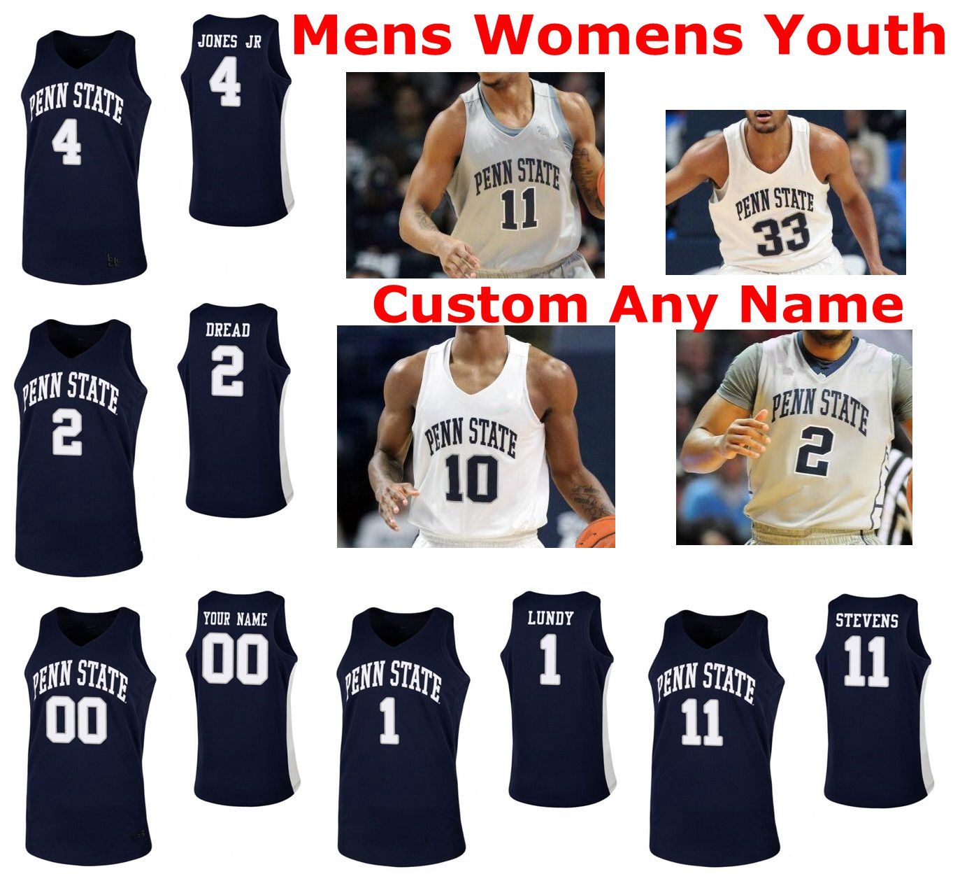 penn state youth basketball jersey