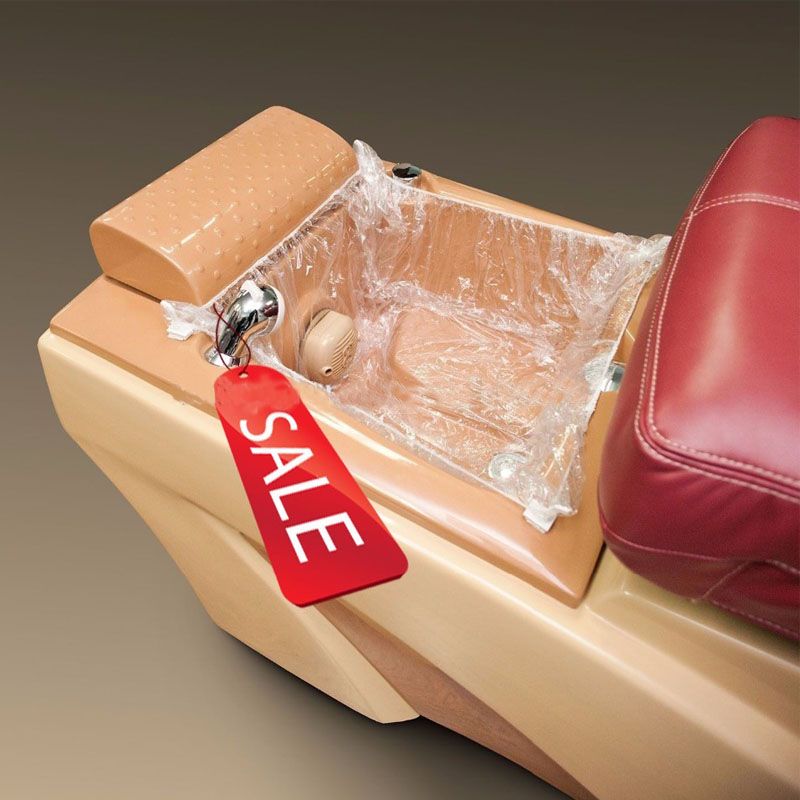 Clear Disposable Plastic Massage Spa Liners Covers For Foot Pedicure