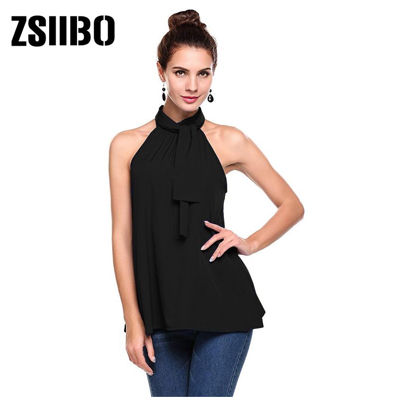 blusas cuello alto elegantes