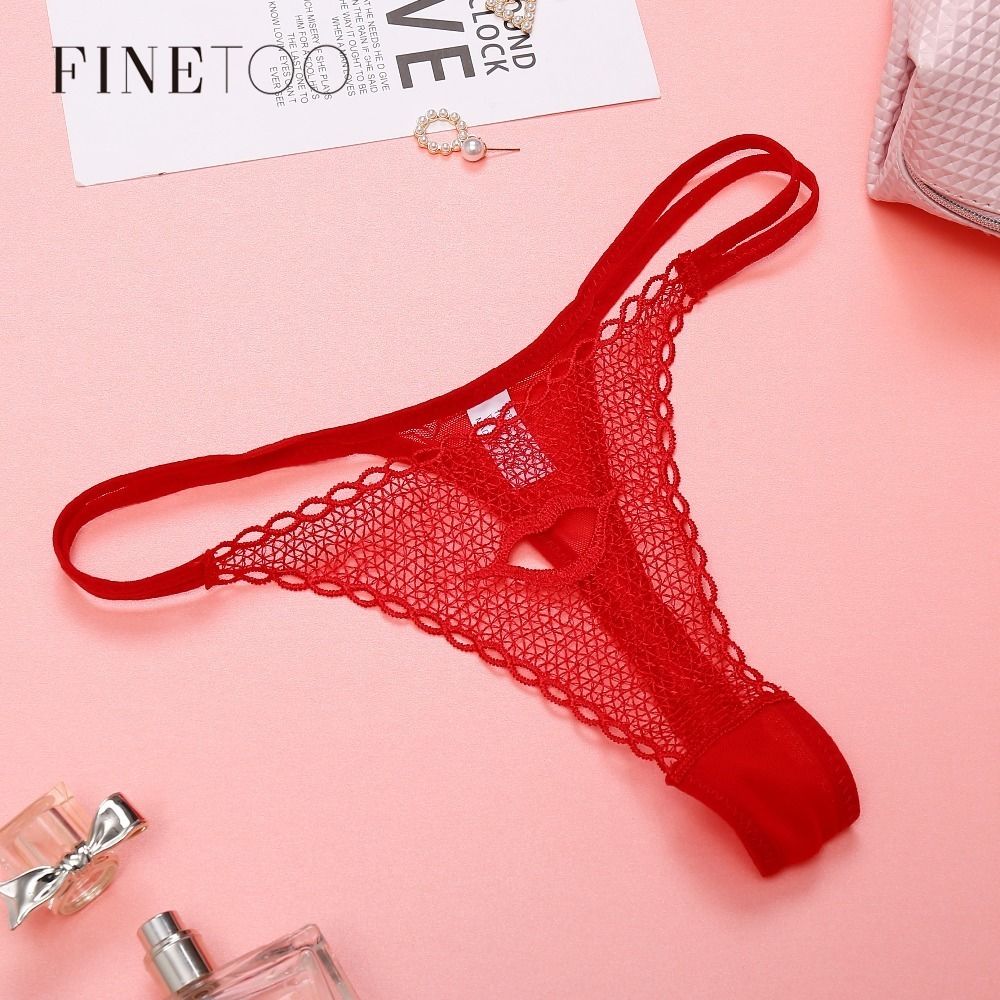 Compre Sexy Panty Lady Lips Fio Dental Cintura Baixa Tangas ...