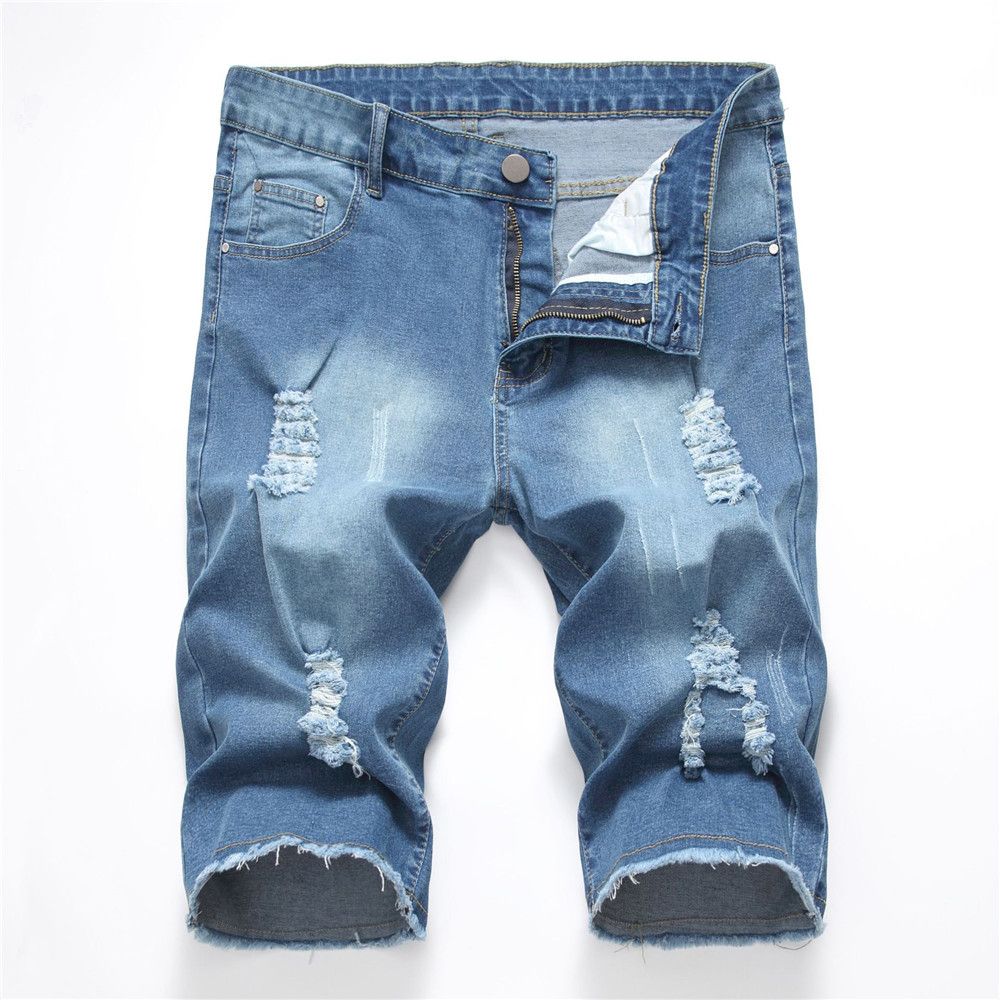 calça jeans capri masculina