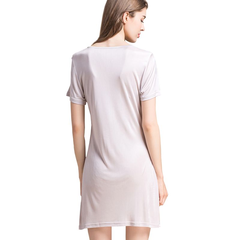 short sleeve slip dress