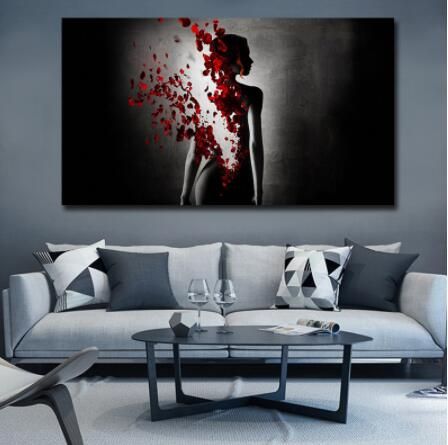 2020 Erfly Woman Canvas Art Posters Home Decoration Erfly Woman Canvas Art Posters