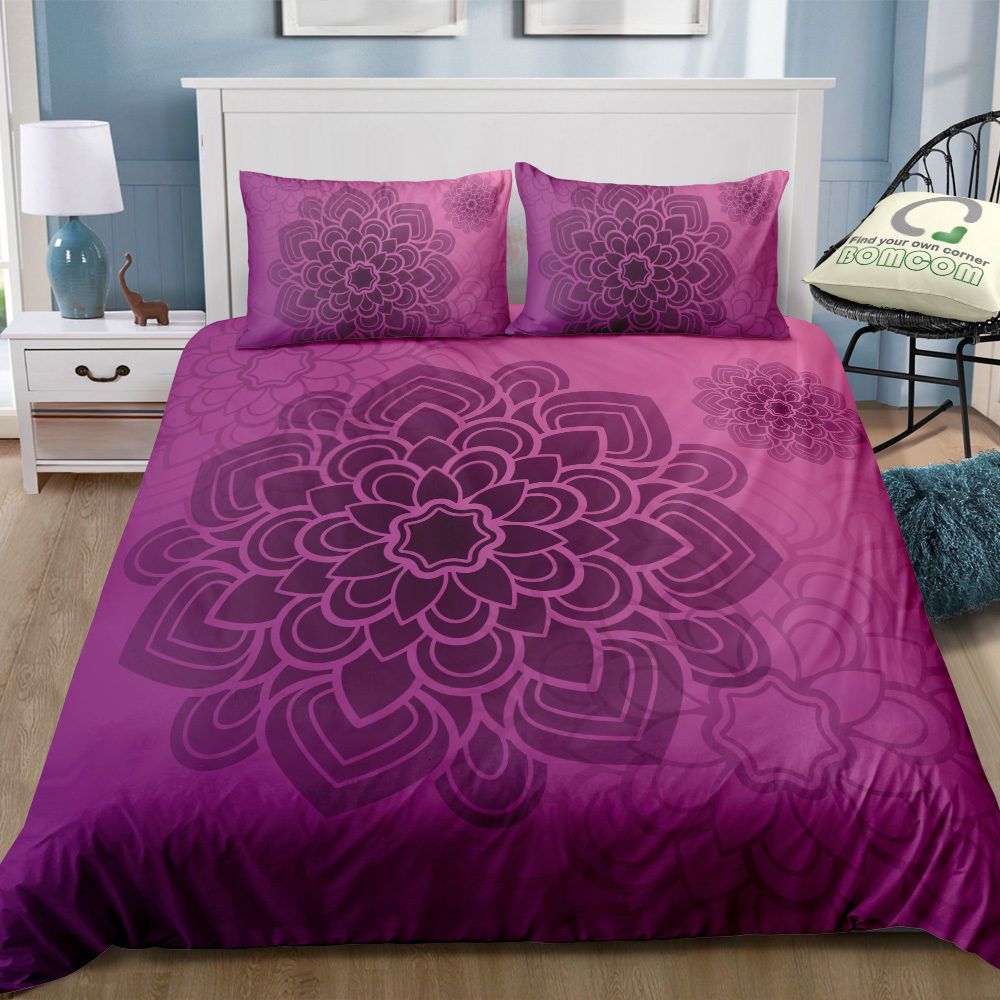 Thumbedding Dropship Pink And Purple Bedding Sets Bohemia Design