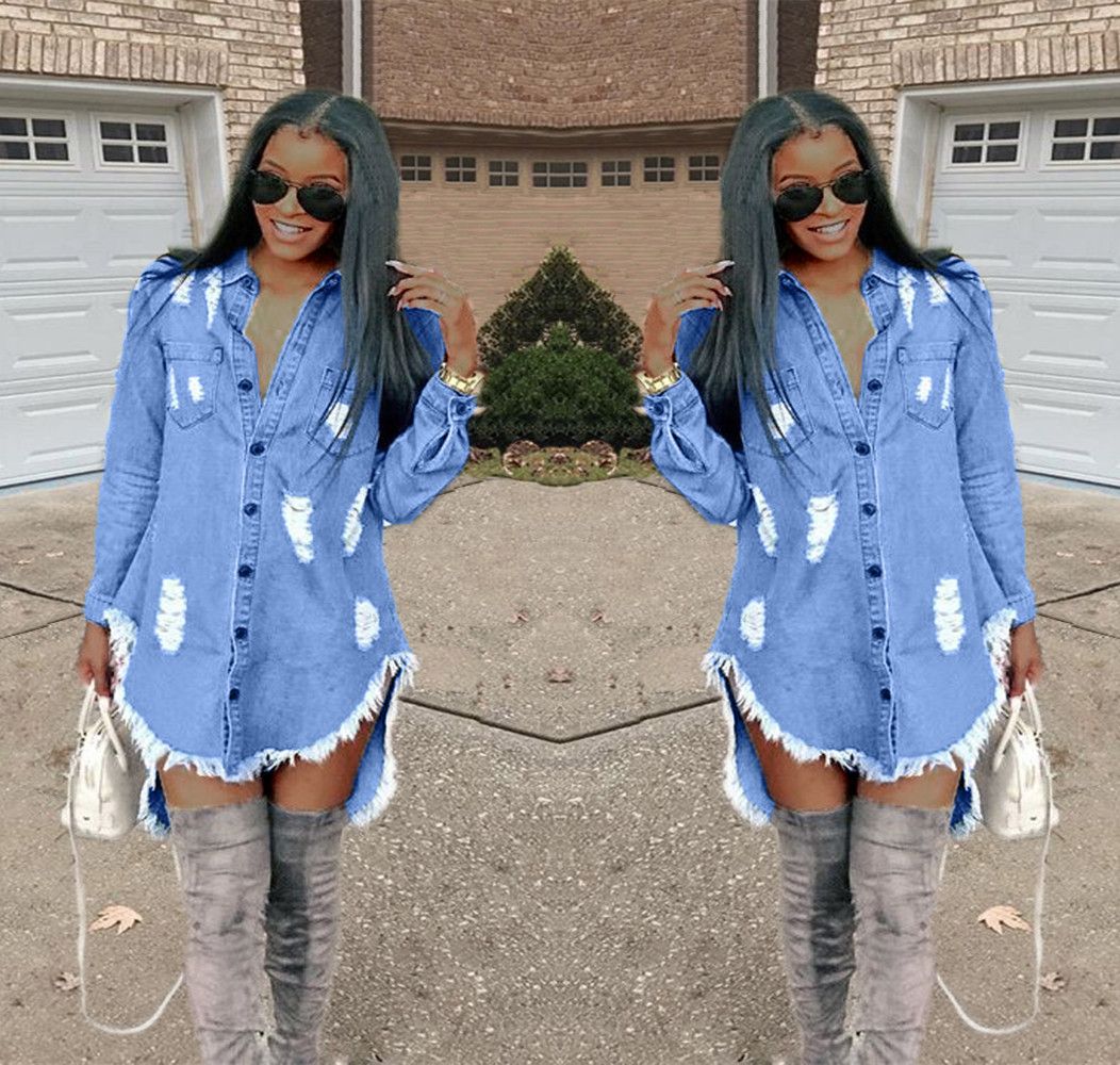jeans dress ladies
