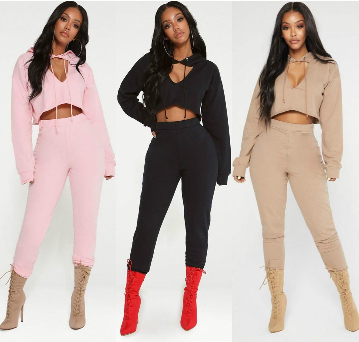 womens tracksuit crop top