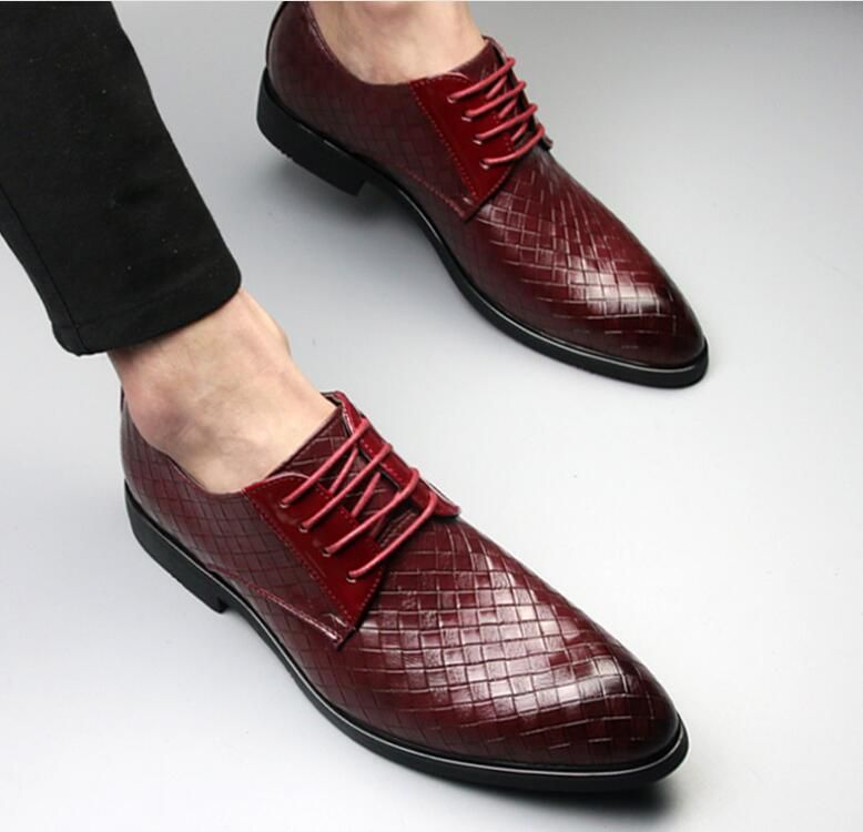 Formal Shoes Men Oxfords Leather Shoes 