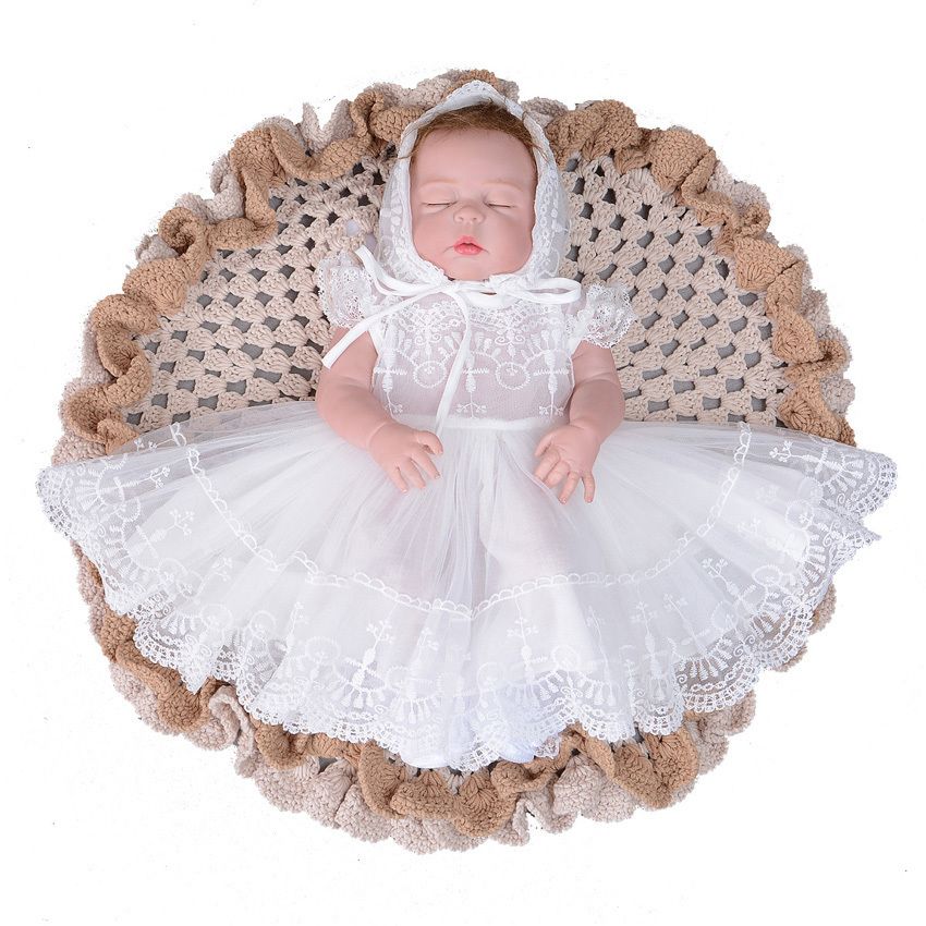 iiniim Infant Baby Girls Wedding Party Princess Dress Flower Girl Dress Baptism Christening Pageant Birthday Dress