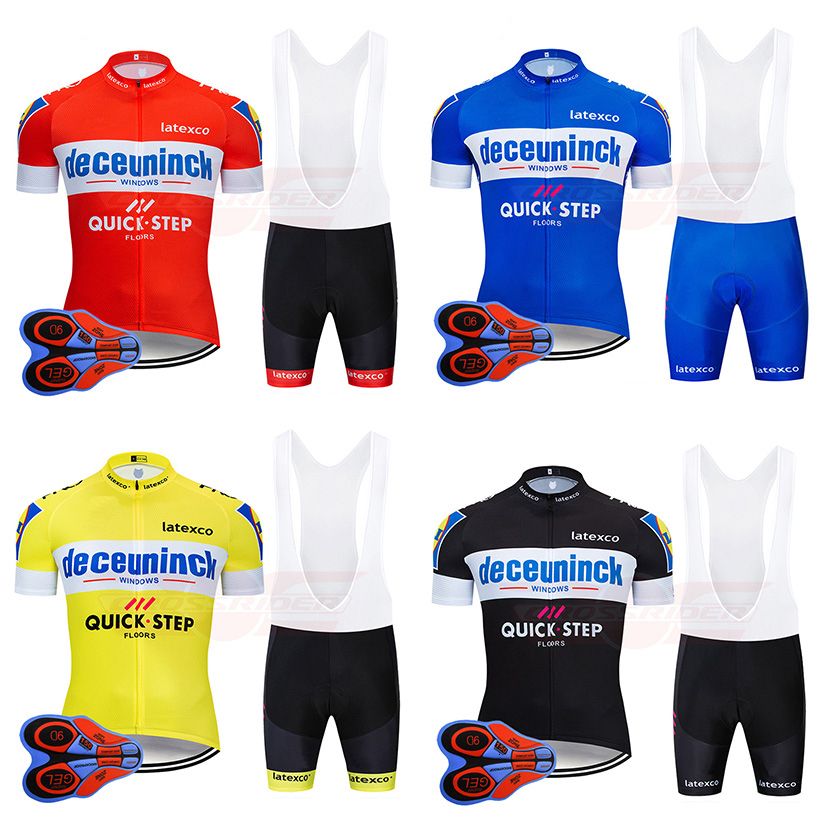 Deceuninck Quick Step Racebody 2019 Cycling Jersey Bibs Shorts Shirt Set Pants Short Sleeve Jerseys Shopee Malaysia