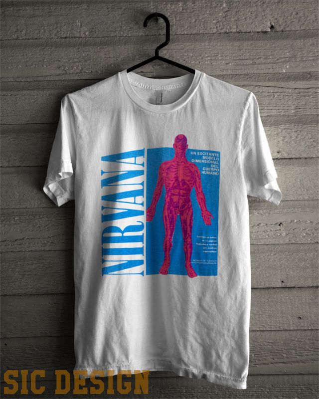 Shirt Vintage Grunge Kurt Cobain 