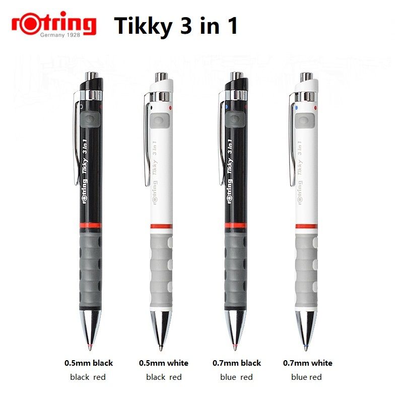 Rotring Tikky 3 In 1 Multi Function Pen 0.5mm/0.7mm Mechanical