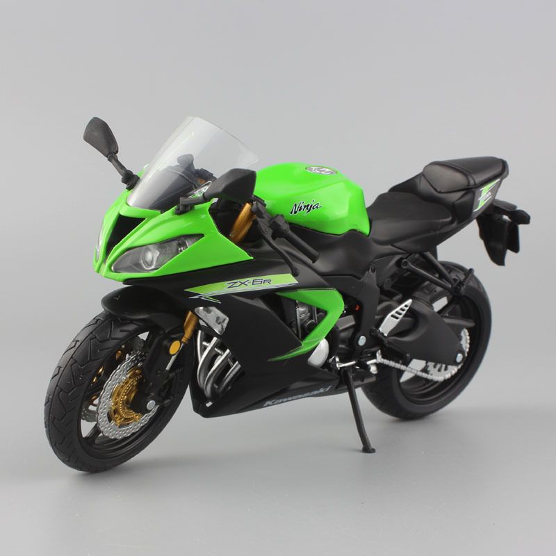 Diecast Model Cars Online Sale 1:12 Scale Mini Kawasaki Zx 6r Sport Bike Motorcycle Diecast Sport Road Racing Model Collection Car Toy For Children J190525 | DHgate.Com