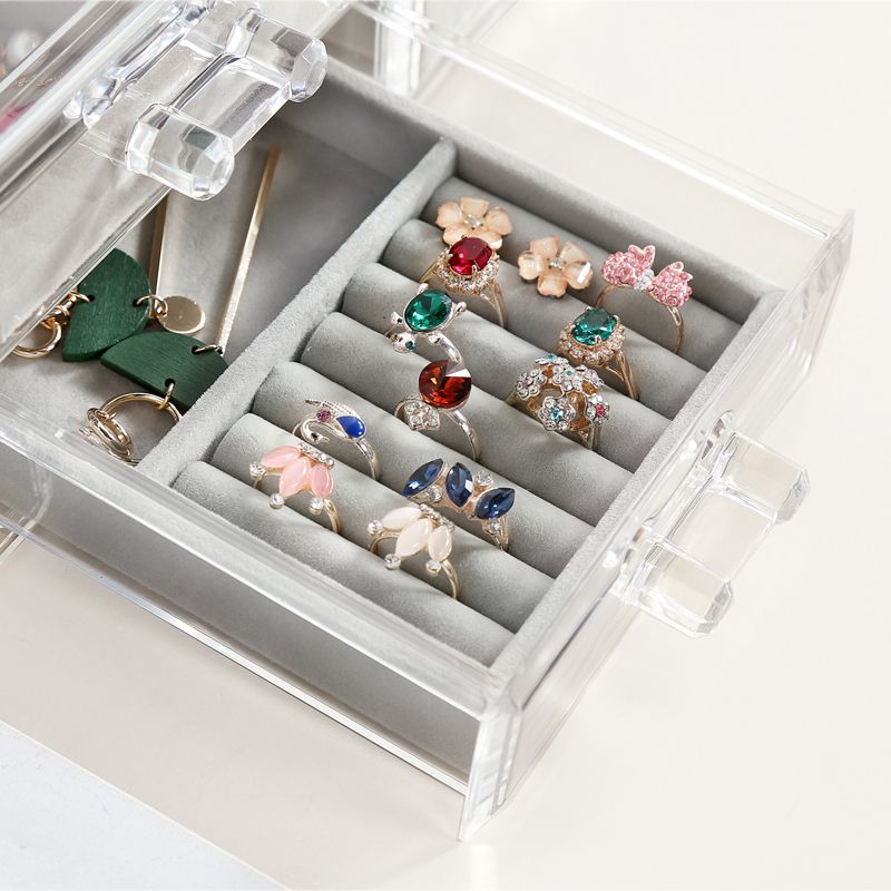 2019 New Small Size Jewelry Organizer Tray Personal Drawer