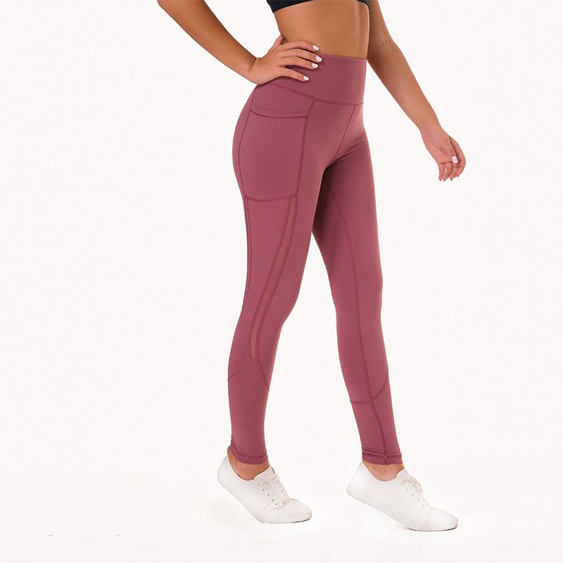 Großhandel Damen Yoga Hose Aus Netzgewebe Mit 2 Taschen, Nicht Durchsichtige 4 Wege Stretchgamaschen Mit Hohem Bauchumfang Von Daisy433, $23.12 Auf Großhandel Damen Yoga Hose Aus Netzgewebe Mit 2 Taschen, Nicht Durchsichtige 4 Wege Stretchgamaschen Mit Hohem Bauchumfang Von Daisy433, $23.12 Auf
