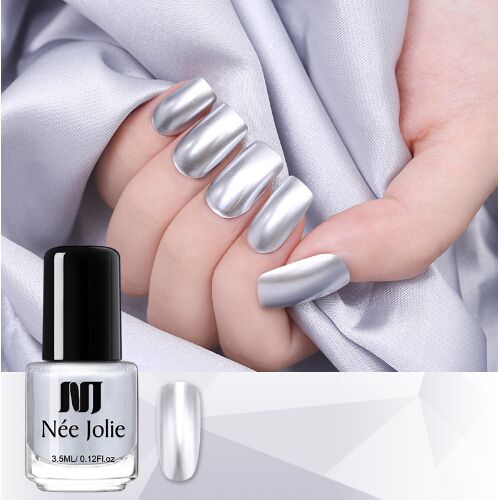 metallic shellac nail polish