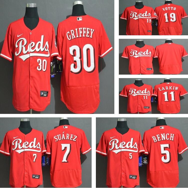 johnny bench reds jersey
