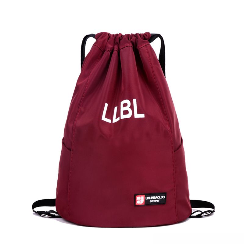 drawstring basketball bag