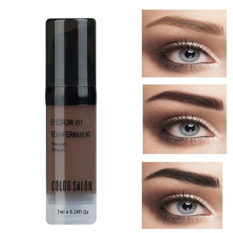 Satin Al Renk Salon Kina Kas Jeli Su Gecirmez Tonu Makyaj Firca Seti Kahverengi Artirici Goz Kas Boya Krem Makyaj Boya Kozmetik Tl20 57 Dhgate Comda