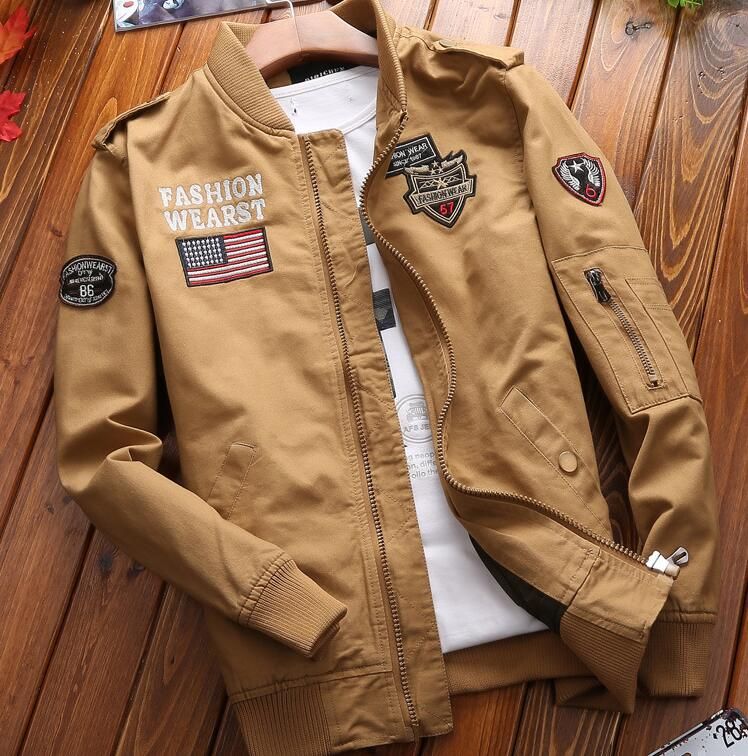 jaqueta masculina militar força aérea