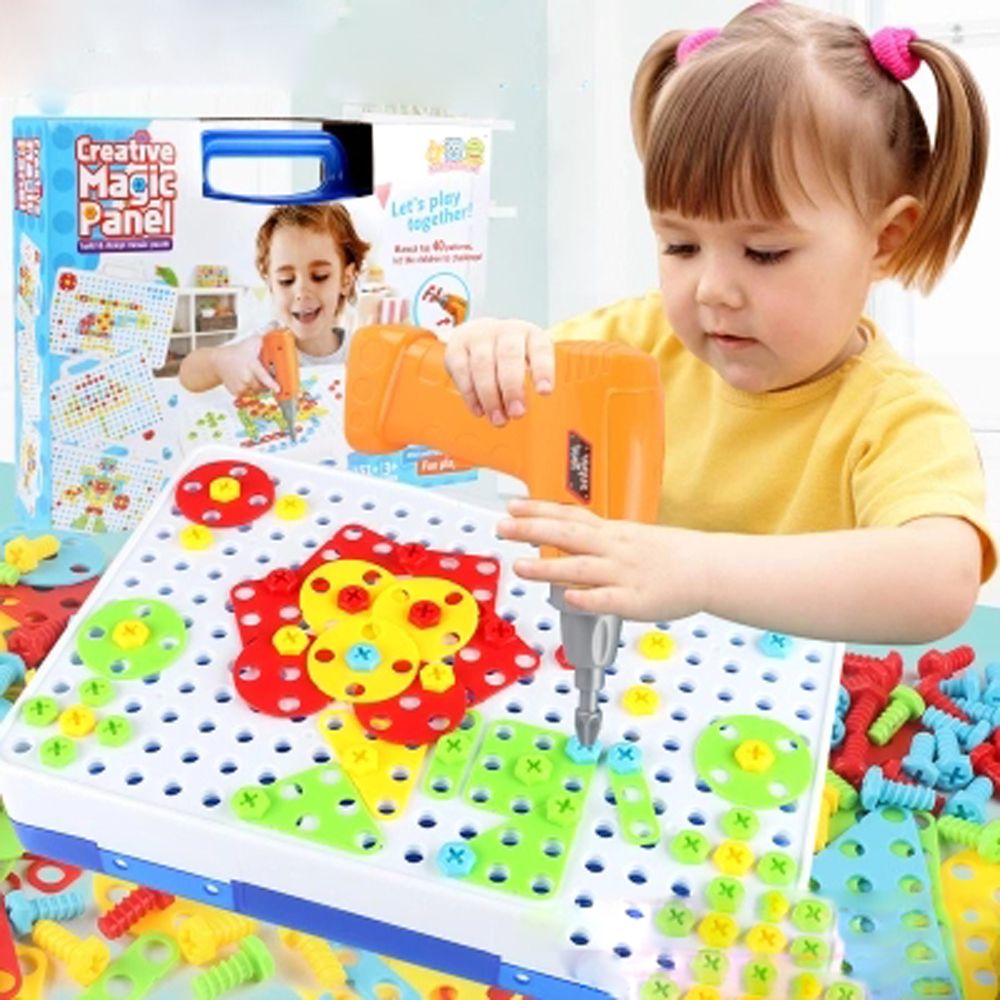 kids drill puzzle