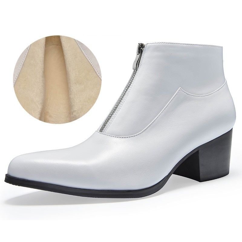 high heel safety boots