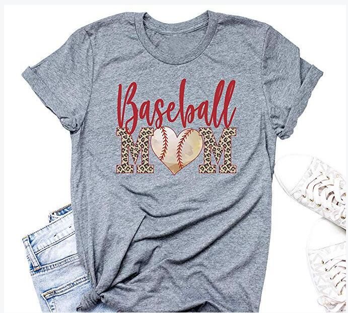 baseball shirt designs for moms