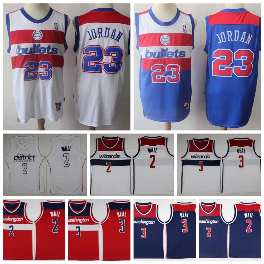 john wall bullets jersey