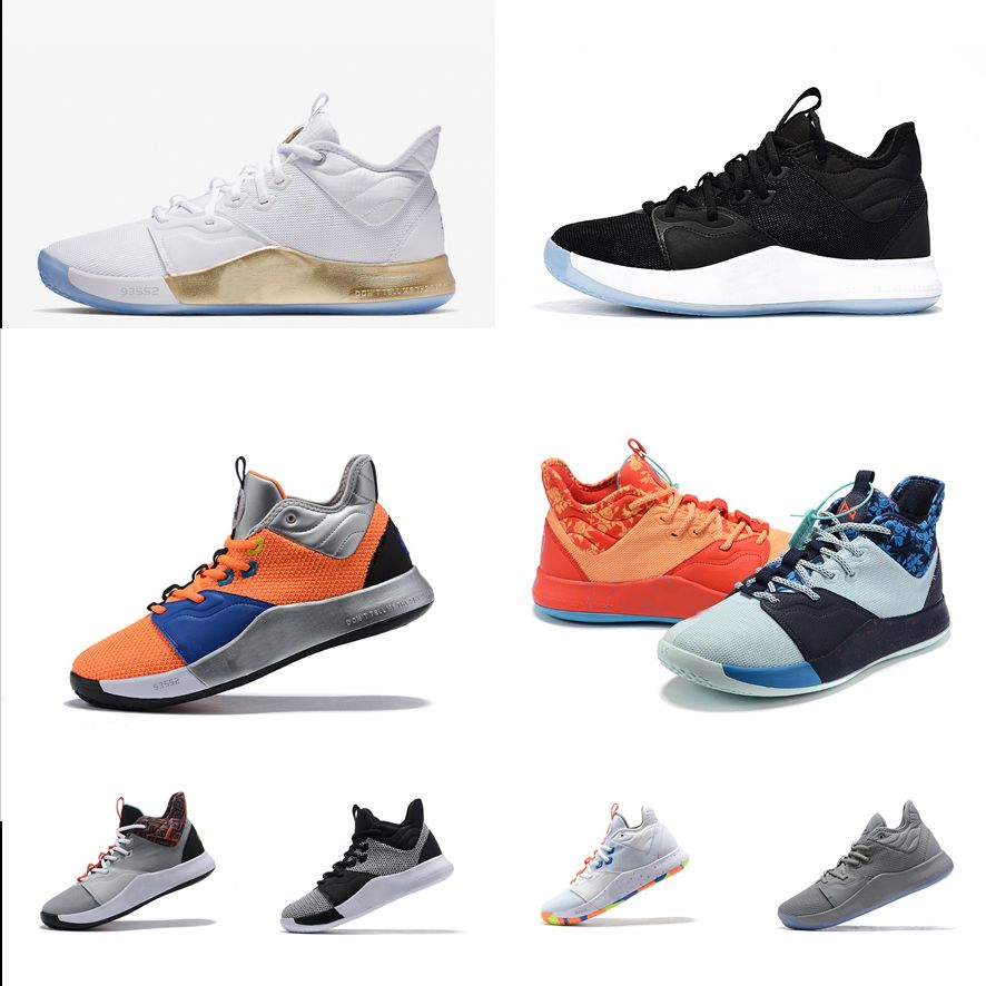 paul george shoes kids silver