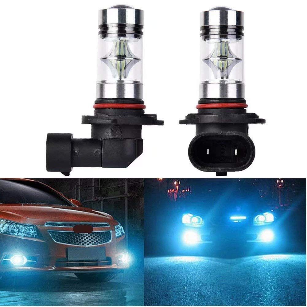2x 9006 HB4 9012 12-SMD LED Fog Light Bulb DRL Lamps Replacement 8000K Ice Blue 2x 9006 HB4 9012 12-SMD LED Fog Light Bulb DRL Lamps Replacement 8000K Ice Blue