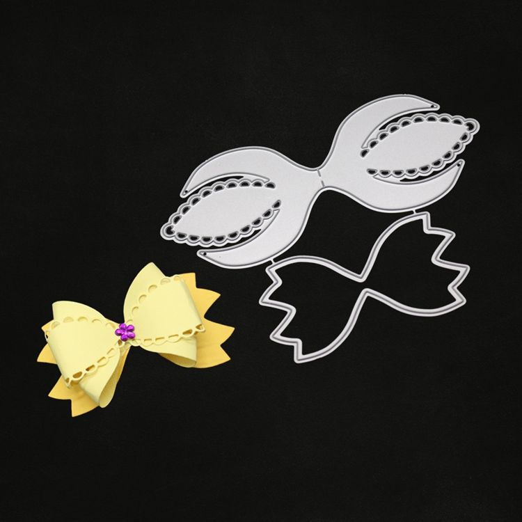 Metal Cutting Die baby girl bow shoes decoration scrapbook Craft Album Embossin 