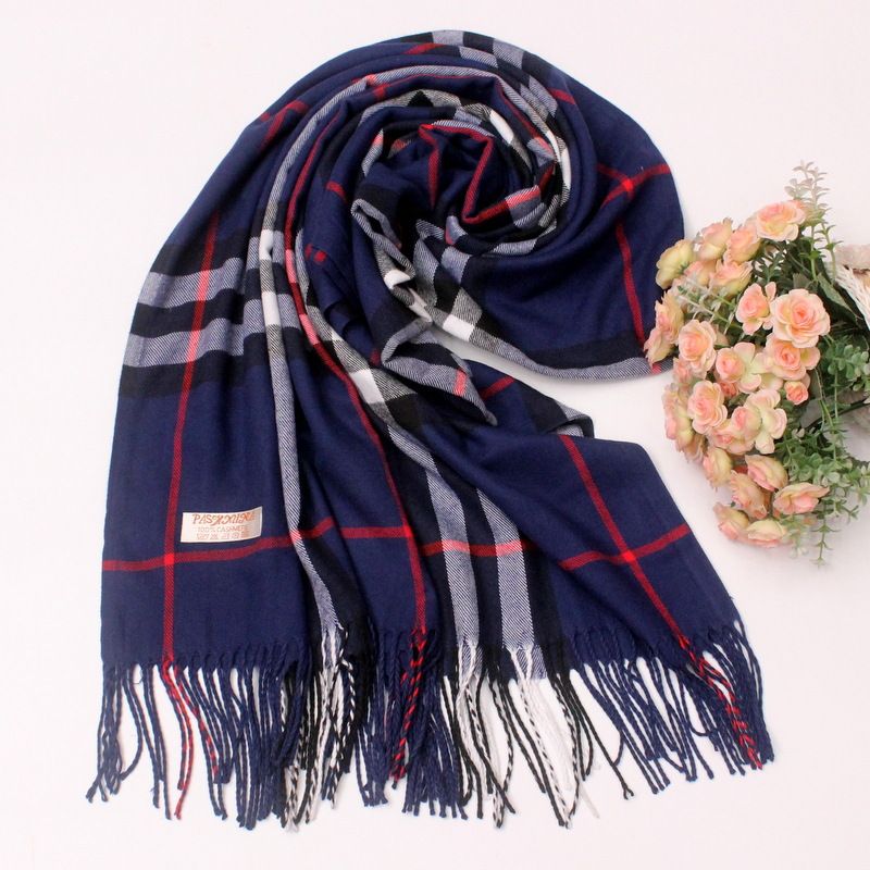 Cashmere Scarf Pashmina Classic Plaid Soft Warm Scarf Wrap Blanket For Men And Women 70 X 210cm Knit Scarf Black Shawl From Ailsaqueen 8 83 Dhgate Com