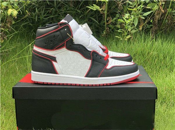 With Box 1 Brand OG Black White Red Men 