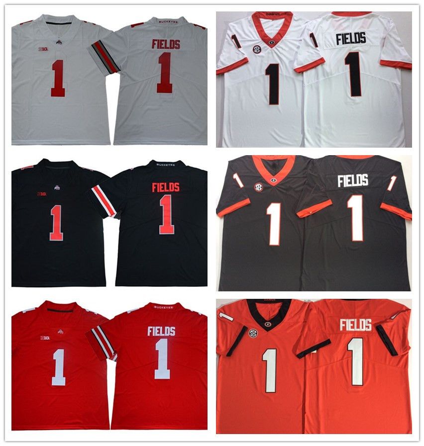justin fields black jersey