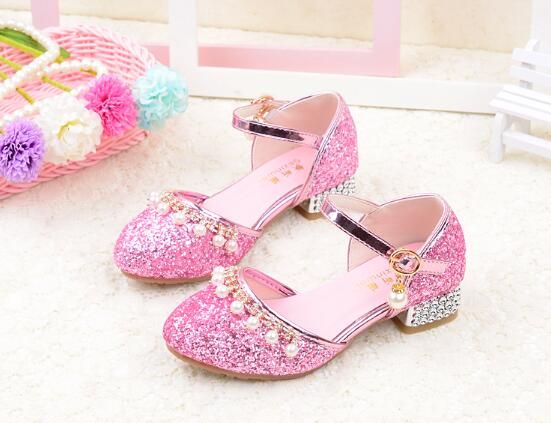 childrens pink party shoes
