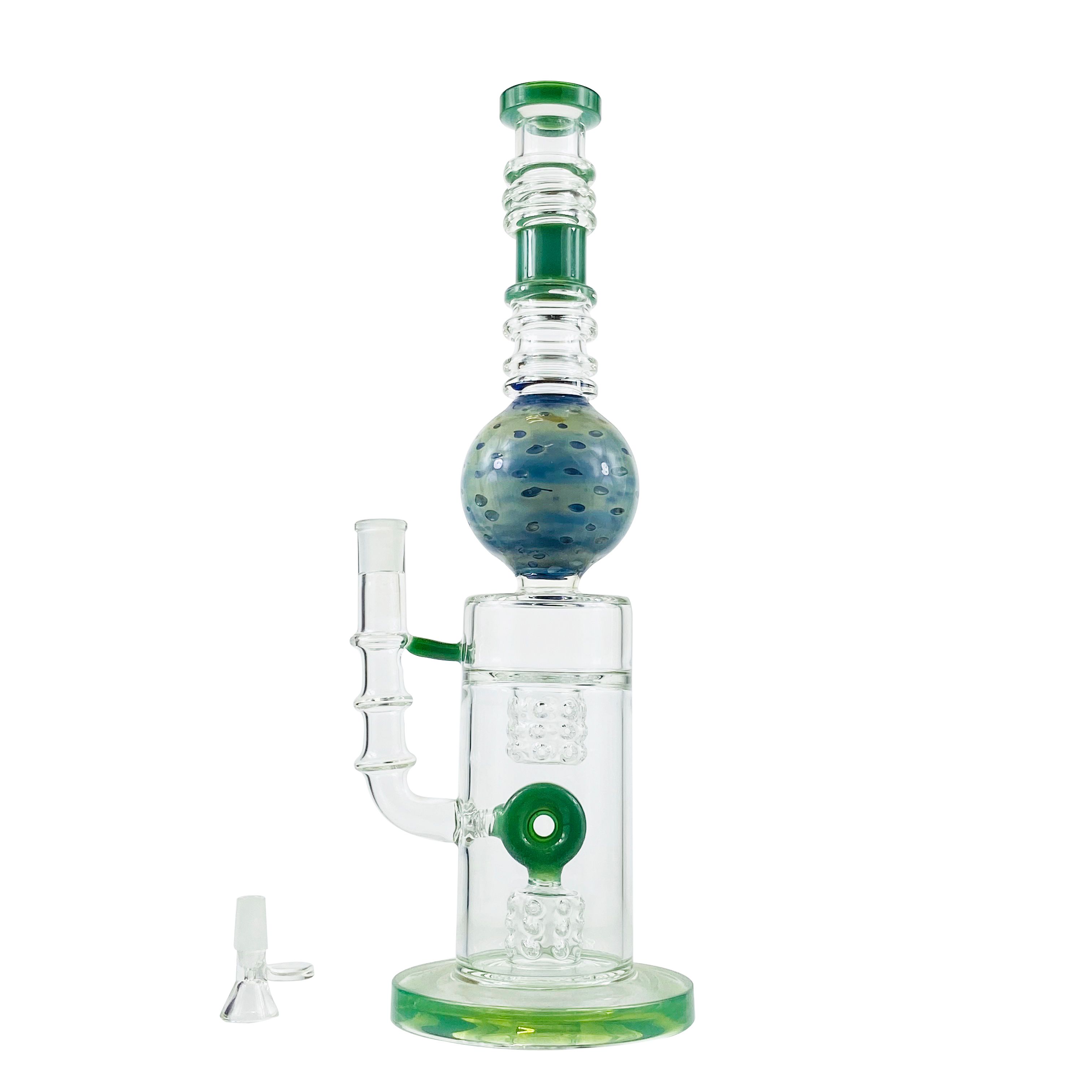 New Style Tall Thick Glass Bubbler Bong Water Pipes Heady Dab Rigs Hookahs Water Bong Smoke For