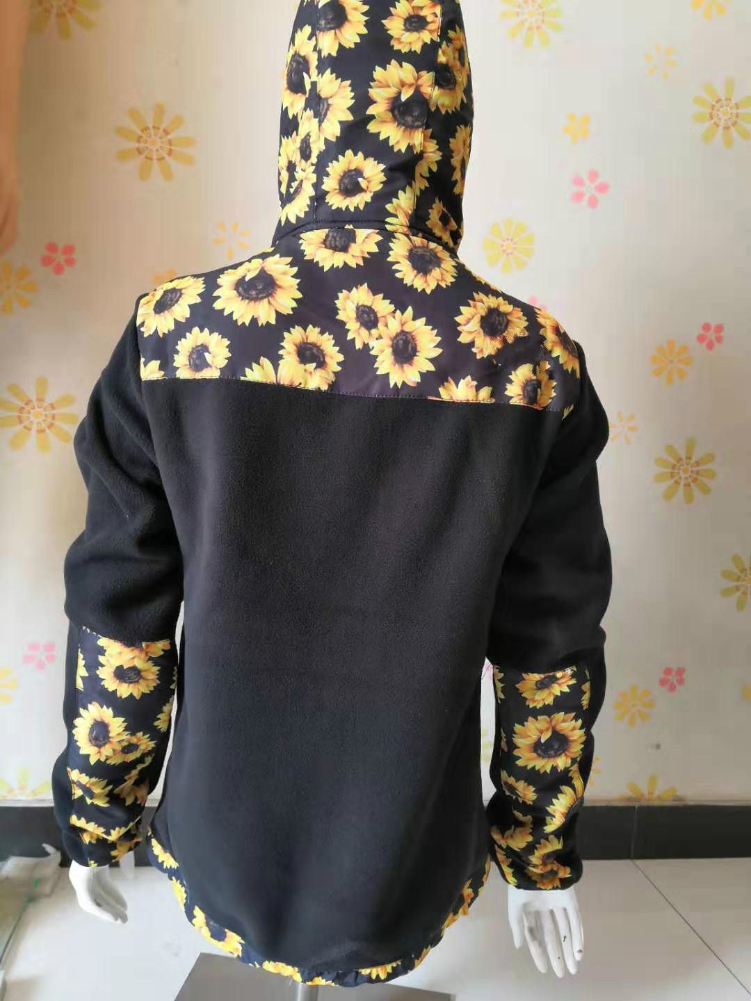 sunflower north face jacket